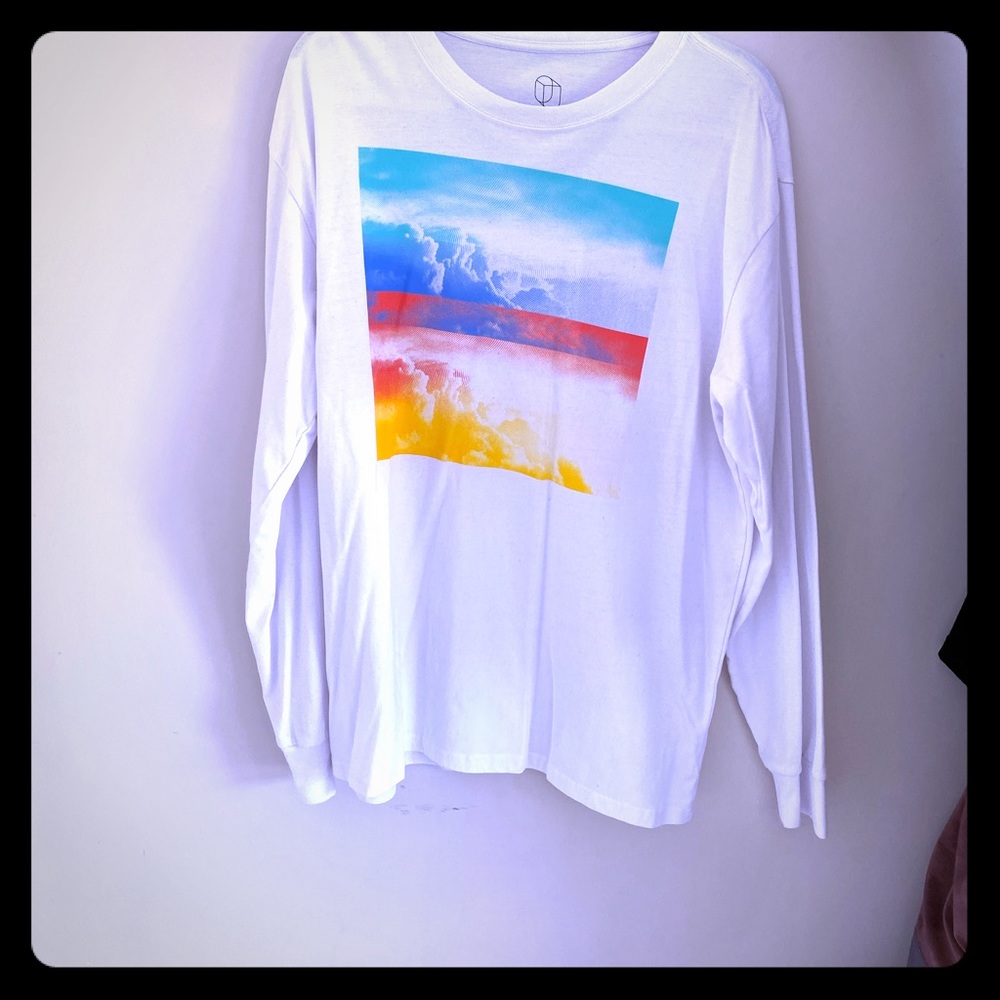 ＮＥＶＥＲ ＷＯＲＮ- Original Use White Long Sleeve🌴🐟🌴